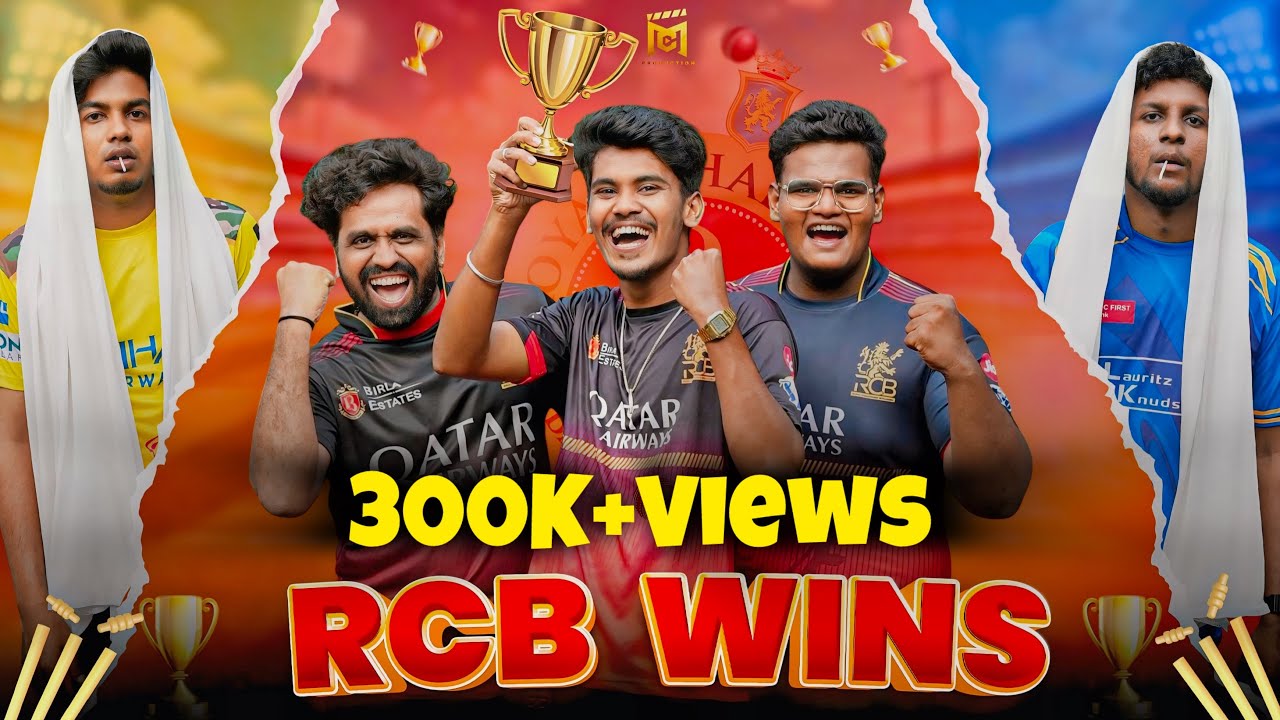 RCB WINS 🏆❤️ | Comedy 🤣 | Mabu Crush