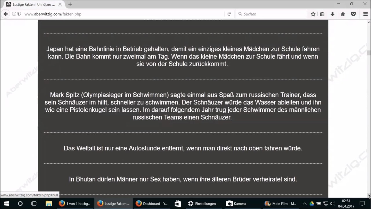 ASMR german unn&uuml;tzes Wissen, lustige und unglaubliche Fakten