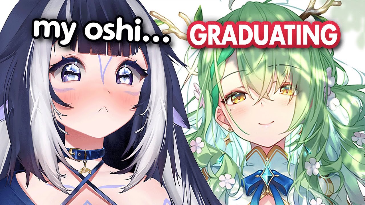 Lily is sad that Fauna from Hololive is graduating