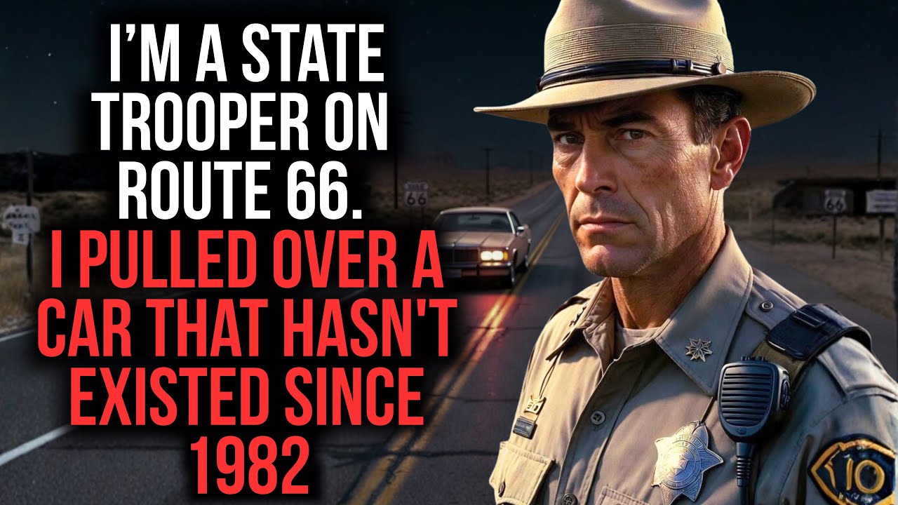 I’m a state trooper on Route 66. I pulled over a car that hasn't existed since 1982 | creepy pasta 
