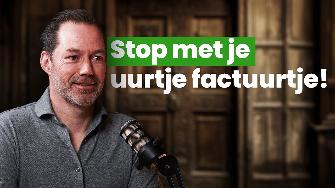 Waarom uurtje-factuurtje je klein houdt (en hoe je eruit breekt)