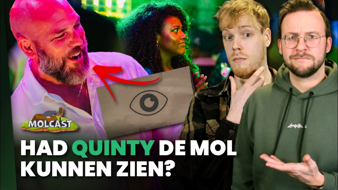 Quinty oog in oog met de Mol | Molcast #3 | Wie is de Mol? seizoen 26