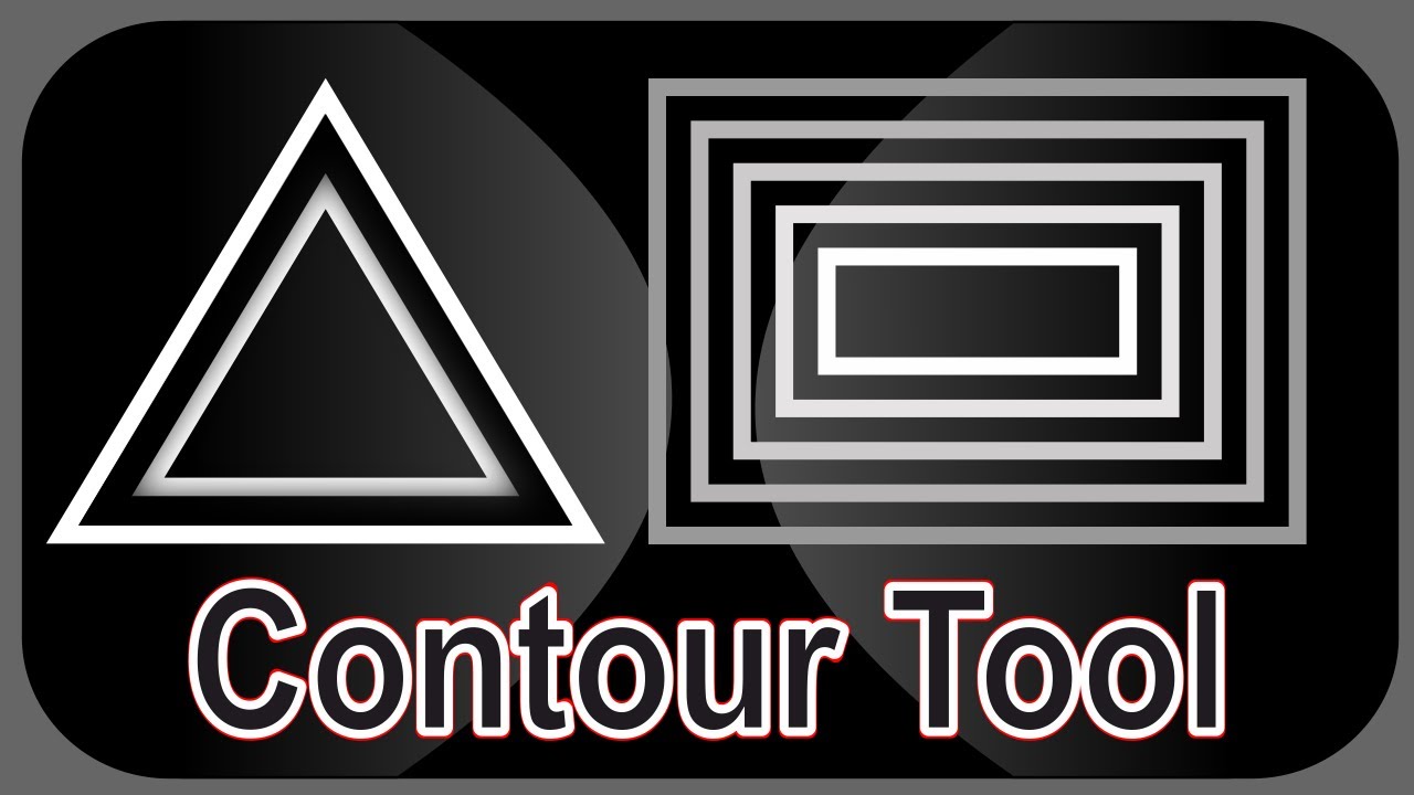 How to make  copy of shapes equal in all direction | Contour Tool | Coreldraw 2020 | IN HINDI.