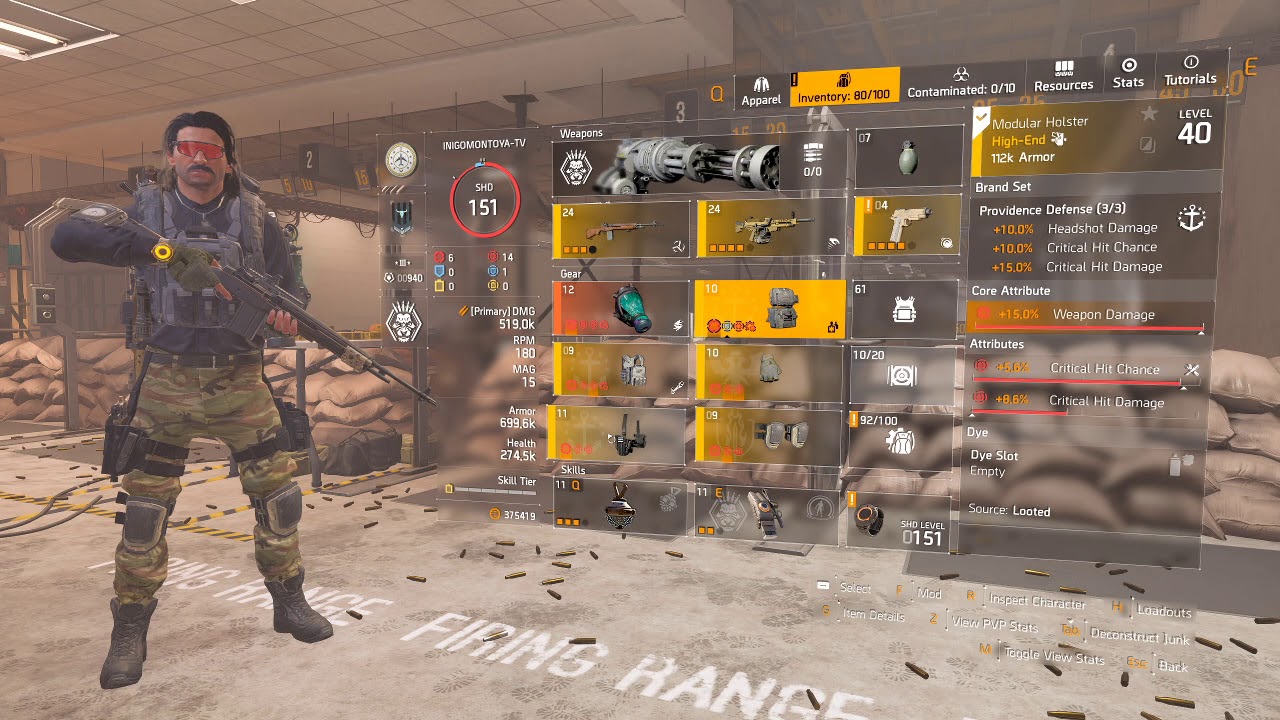 DIVISION 2 - Best DPS Build - SOLO Heroic EZ - Rifle LMG - WONY - New York Expansion