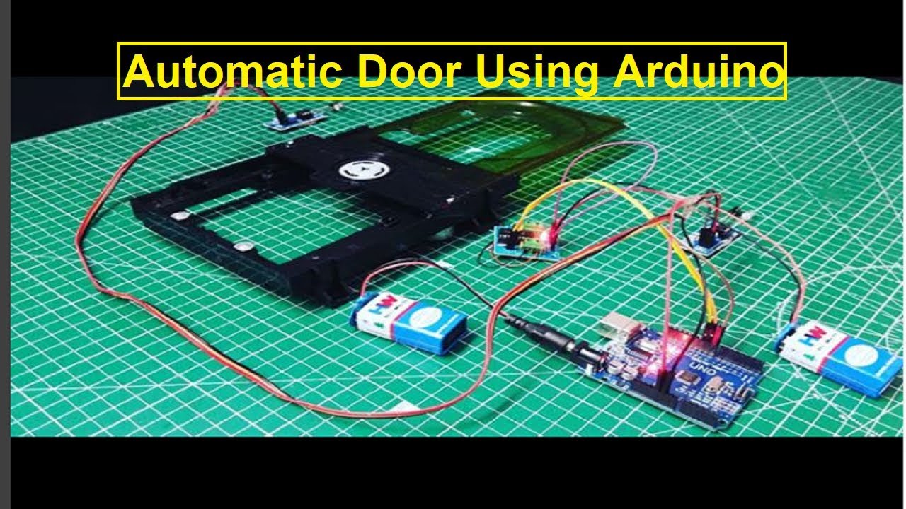 How to make a Automatic Door Opening system using arduino