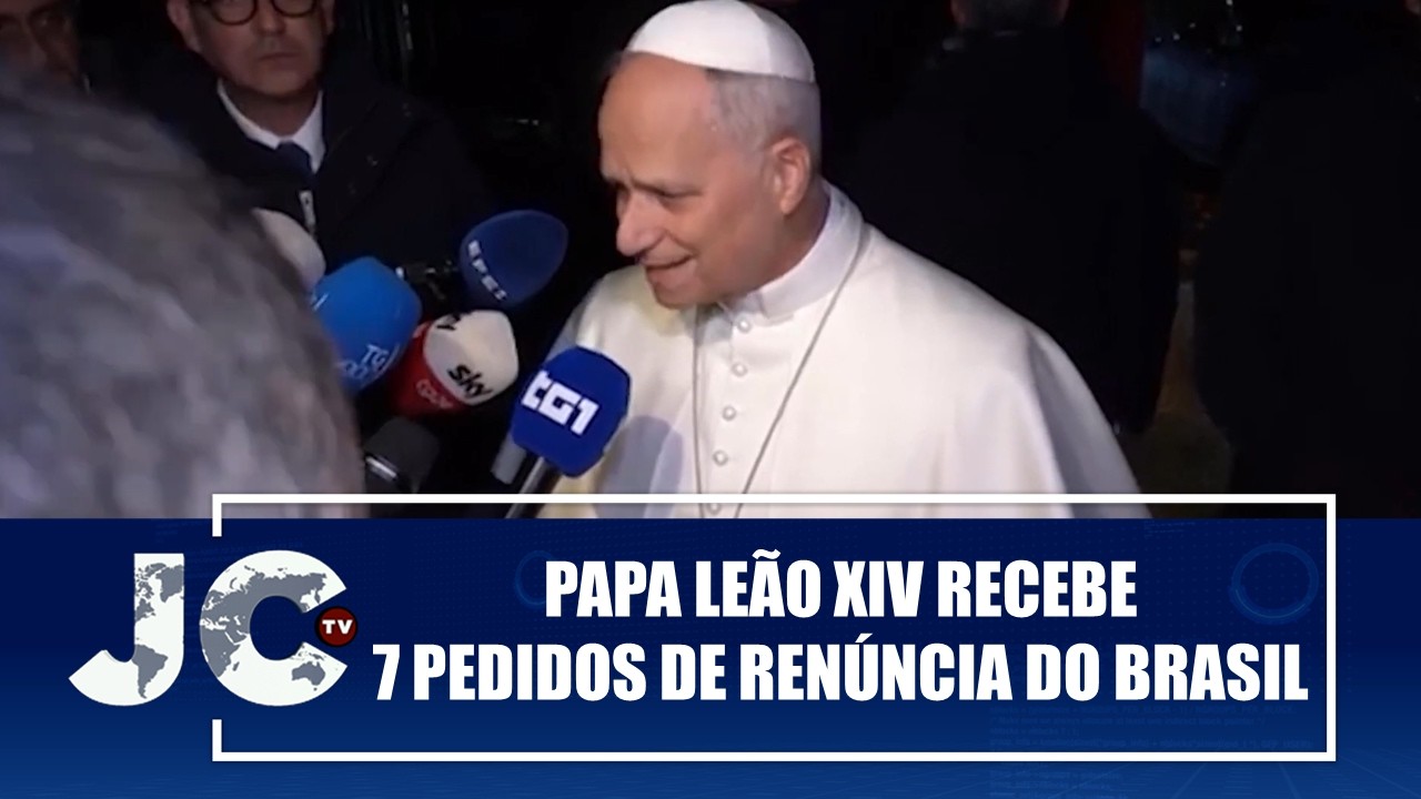 Papa Leão XIV recebe 7 pedidos de renúncia do Brasil – Paz e Bem, Luiz – JCTV – 25/02/26