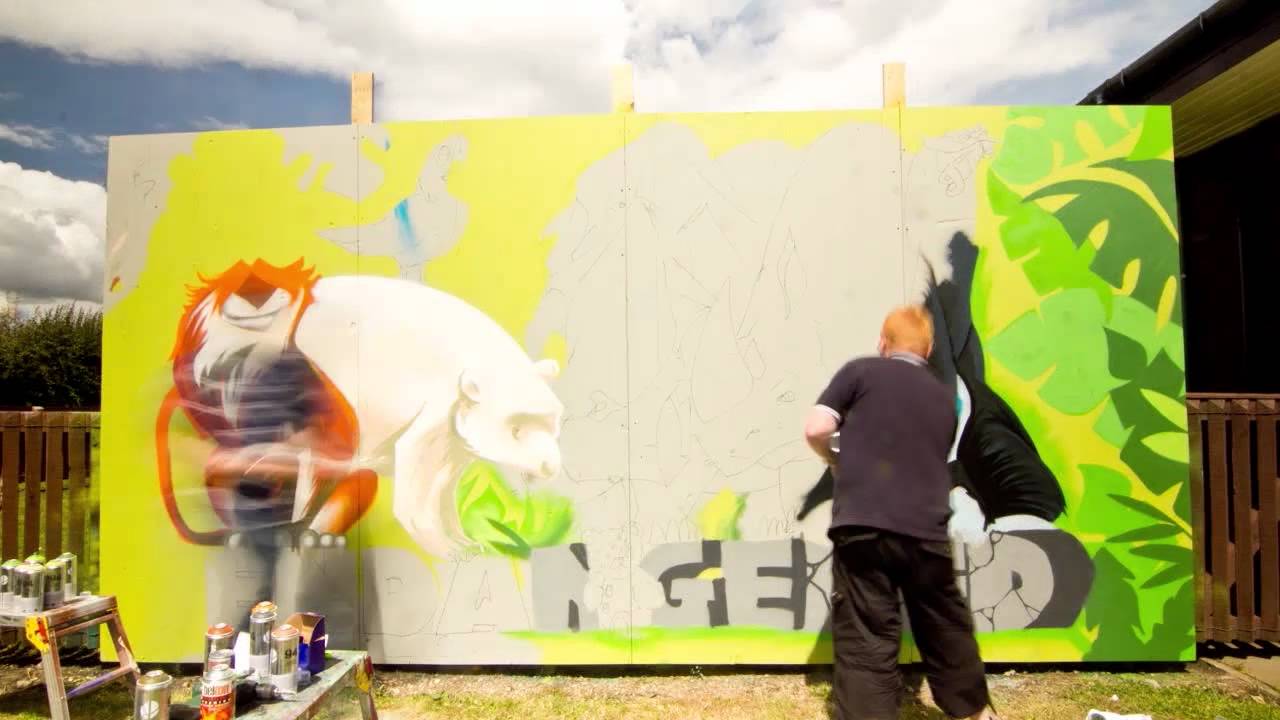 Bede Community Centre - Graffiti Project