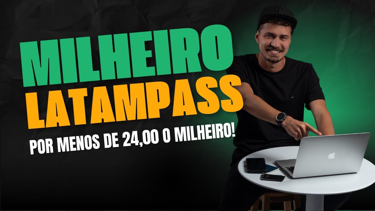 MILHAS DA LATAMPASS BARATAS! Menos de 24,00 o milheiro!