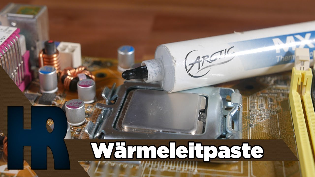 APRILSCHERZ! W&auml;rmeleitpaste richtig auftragen | Tutorial