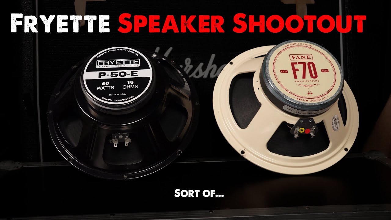 Fryette P50E vs Fane F70