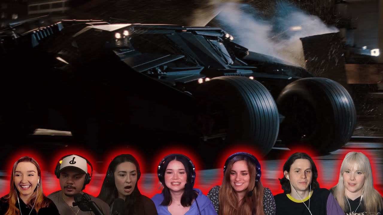Batman Begins 2005 Batmobile Chase Scene Reaction