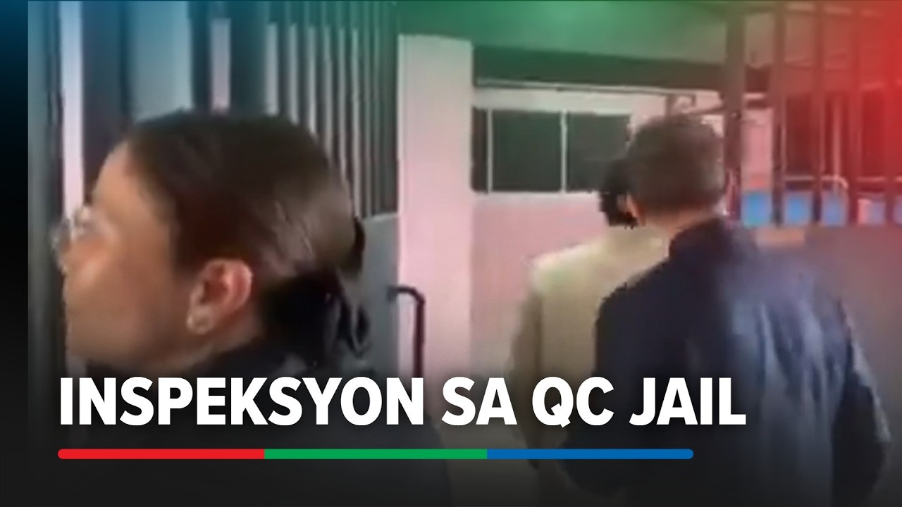 Sandiganbayan inspects QC jail after Marcoleta's lawyer raises health concerns