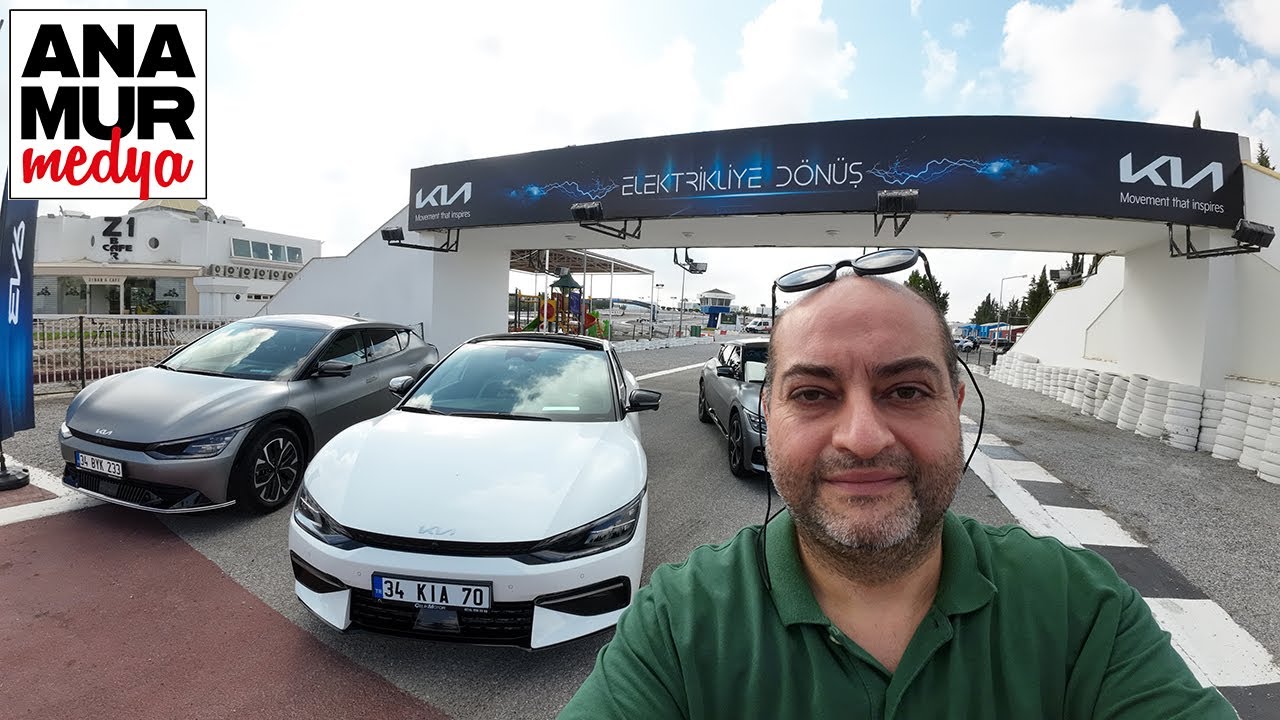 Kia EV6 ve eNiro (Niro EV) 2022 Test / Kia'nın iki yeni tam elektrikli modelini pistte kullandım!