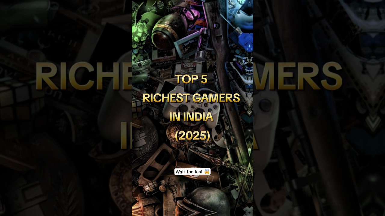 Top 5 Richest Gamers in India 2025 #shorts #gamer #pubgmobile #freefire