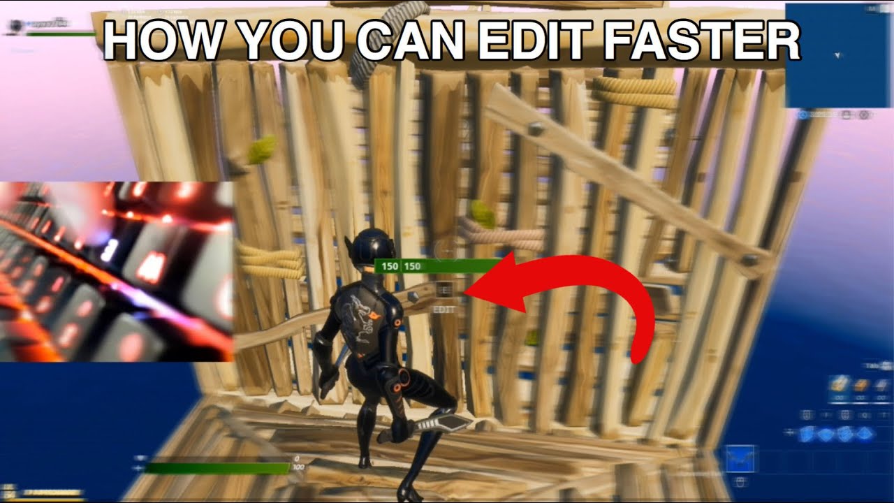 EDIT FASTER in only 10 Minutes in Fortnite..