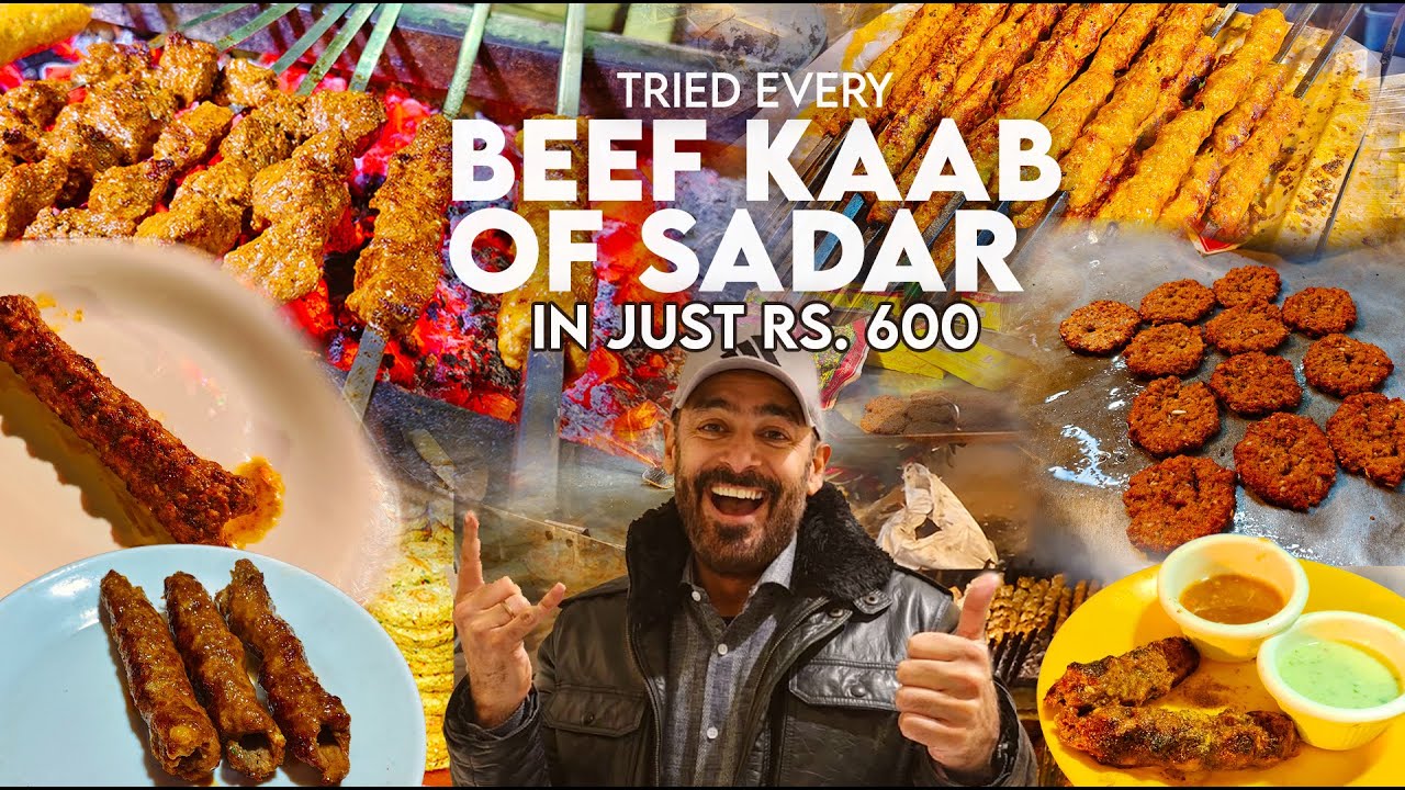 Tried Every Beef Kabab of Sadar Lahore in Just Rs. 600