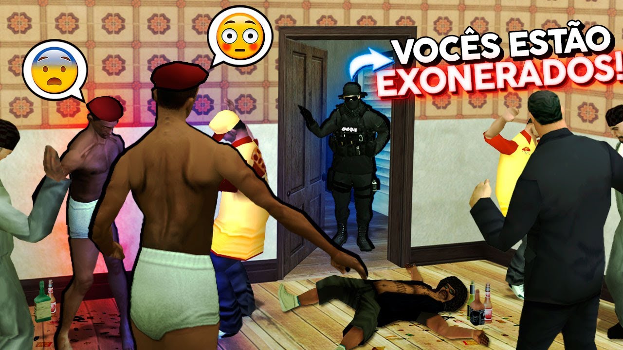 GTA MTA RP - O MAJOR FLAGROU A GENTE FAZENDO FAZENDO FESTINHA AO INVÉS DE PATRULHAR kkkkjjj