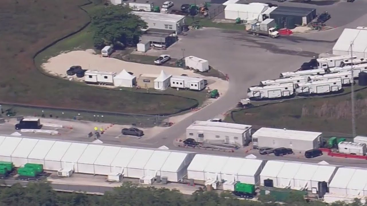 Crews to break down Florida&rsquo;s &ldquo;Alligator Alcatraz&rdquo; permanently closing immigration detention center
