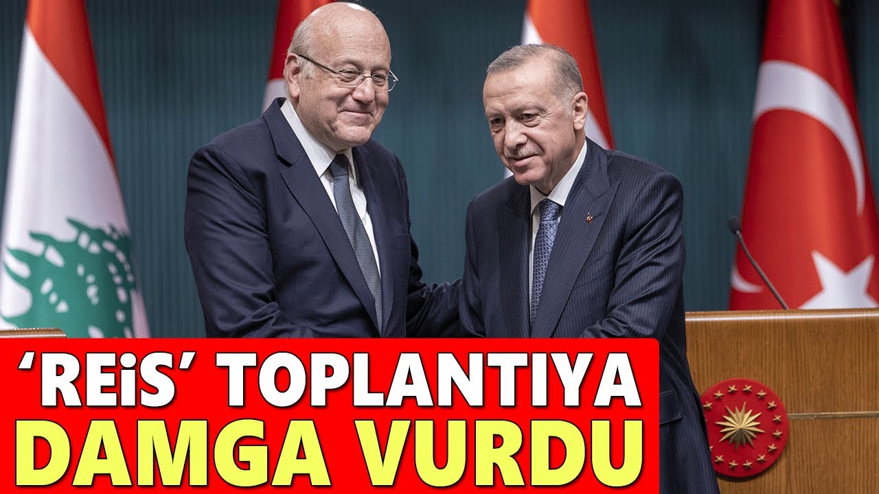 Erdoğan - Mikati toplantısına 'Reis' damga vurdu