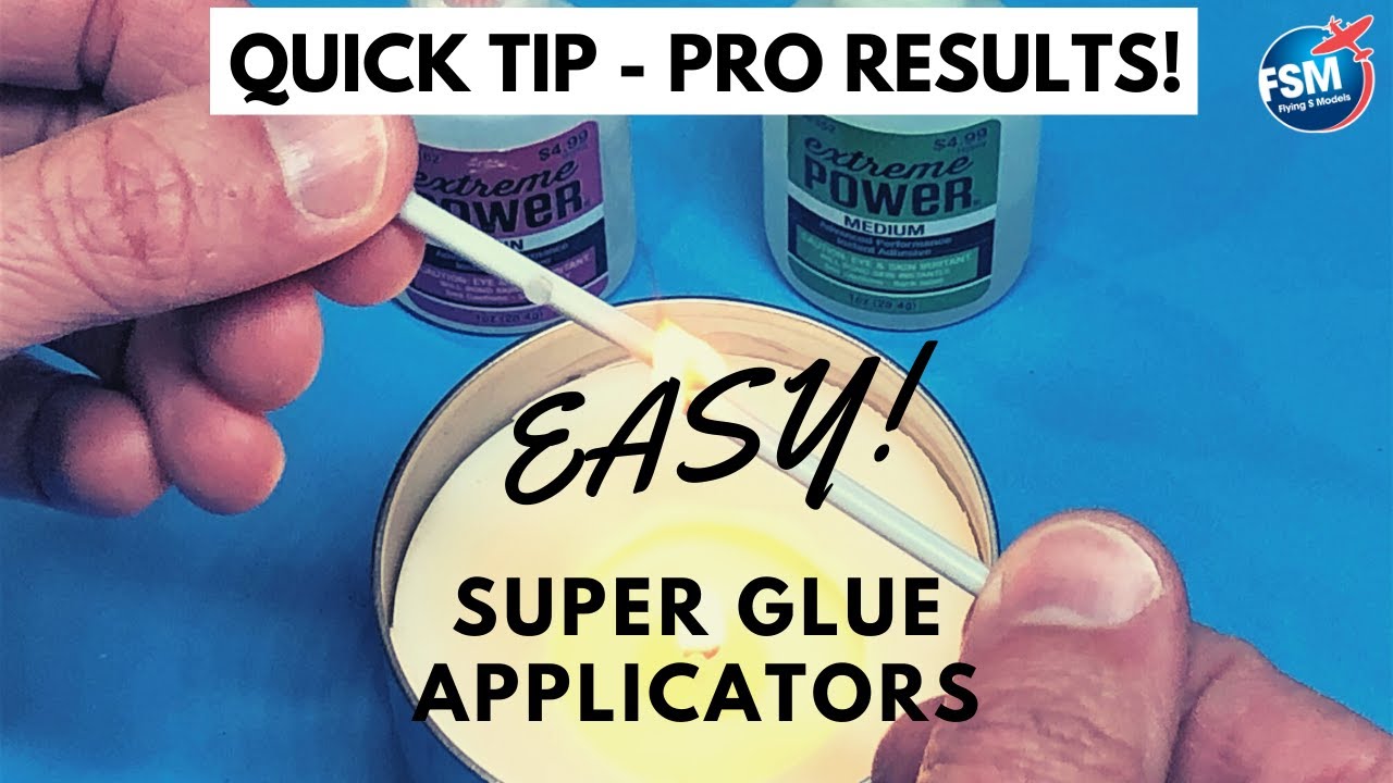 Free Super Glue Applicators that work!