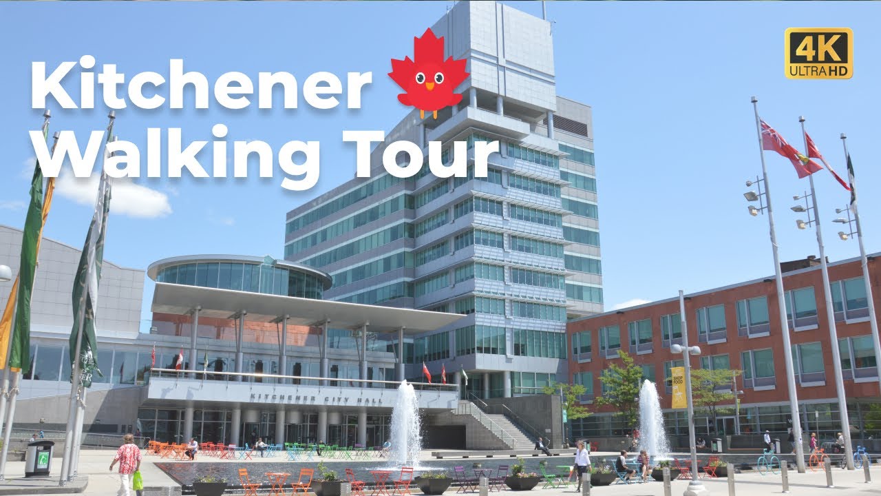 Discovering Downtown Kitchener Ontario | City Hall, King Street, Kitchener Market