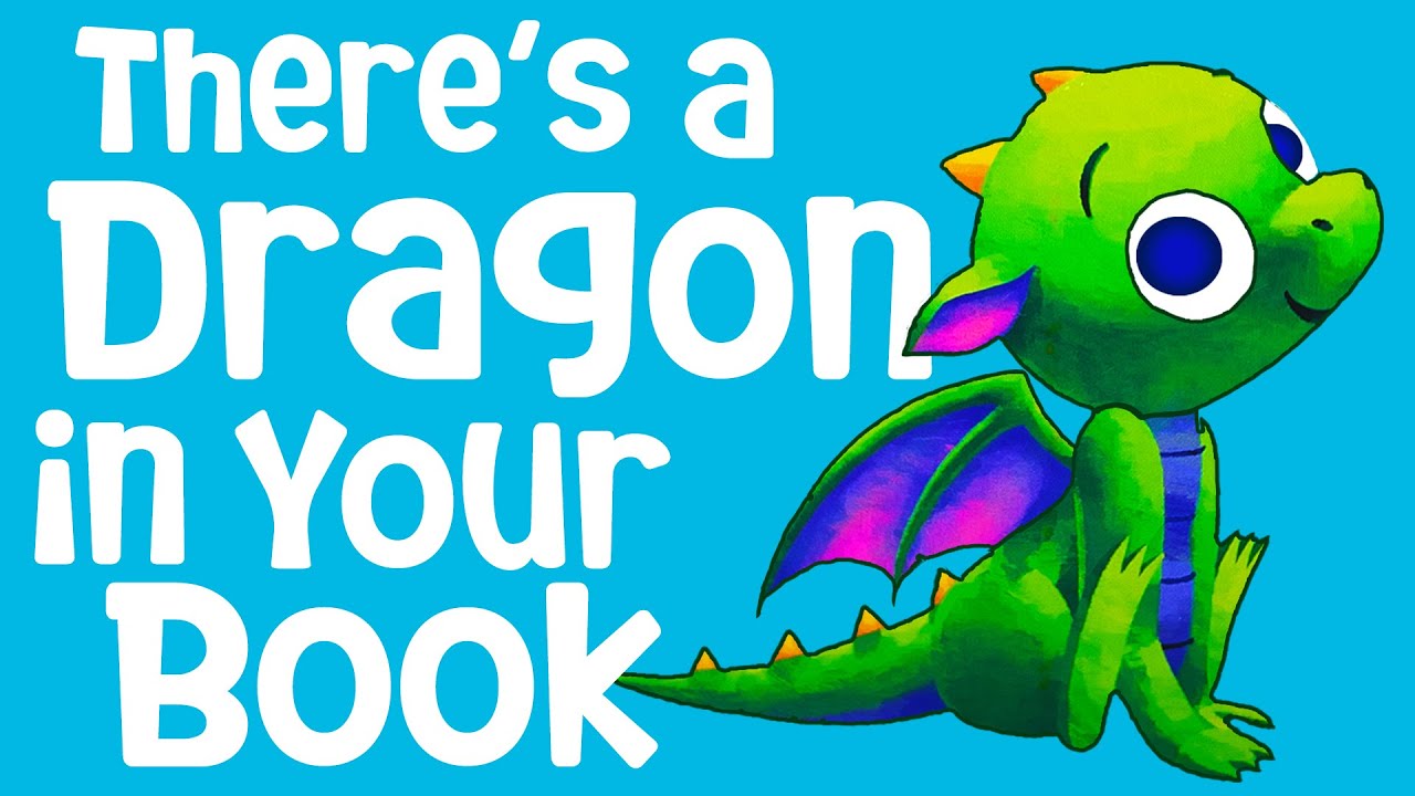 🧸📒Learn through your Imagination |READ ALOUD Animated Stories for Kids There's a Dragon in Your Book
