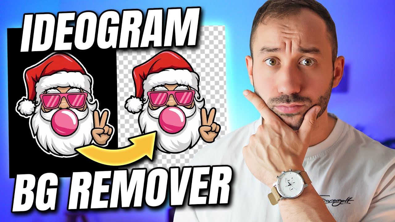 Trying Ideograms NEW UNLIMITED Background Remover!