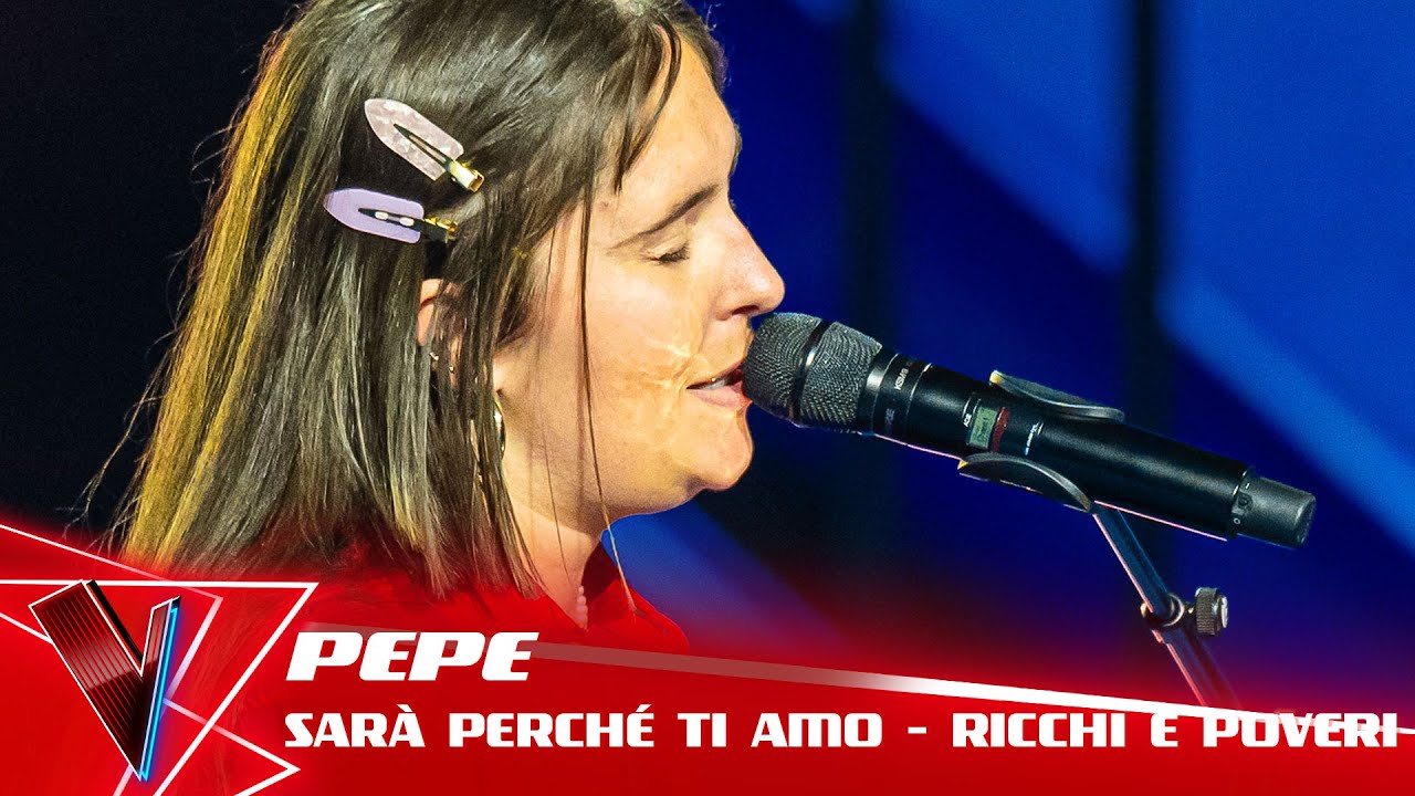 Ricchi e Poveri - 'Sar&agrave; perch&eacute; ti amo' ● Pepe | Blinds | The Voice Belgique Saison 12