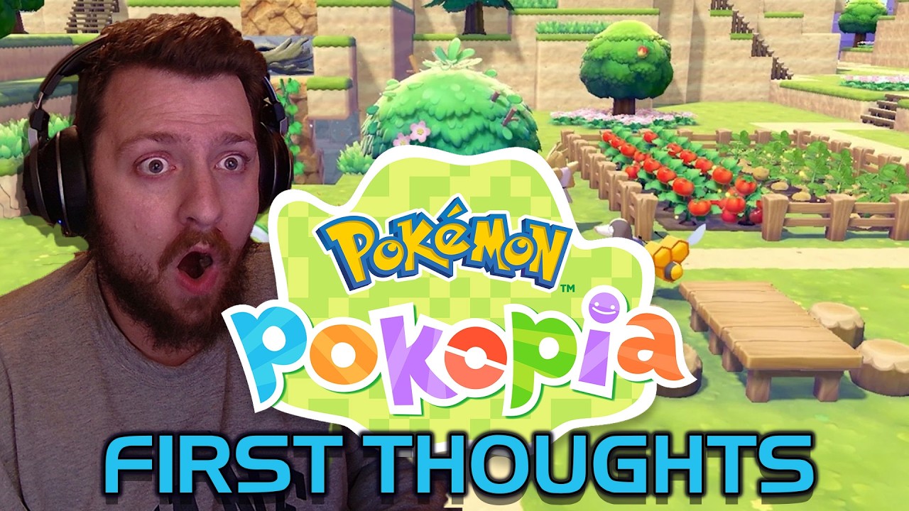 Experiencing a NEW POKEMON GAME! | Pokemon Pokopia FIRST LOOK!