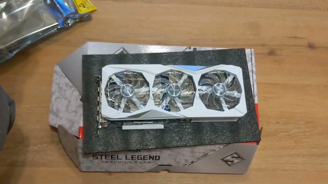 AsRock AMD Radeon RX 7600 unboxing