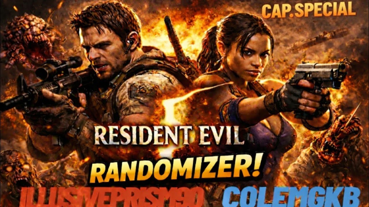 RESIDENT EVIL 5 mod Randomizer  Co-op con ColemgKB Walkthrough Capitulo 9, Capitulo Especial