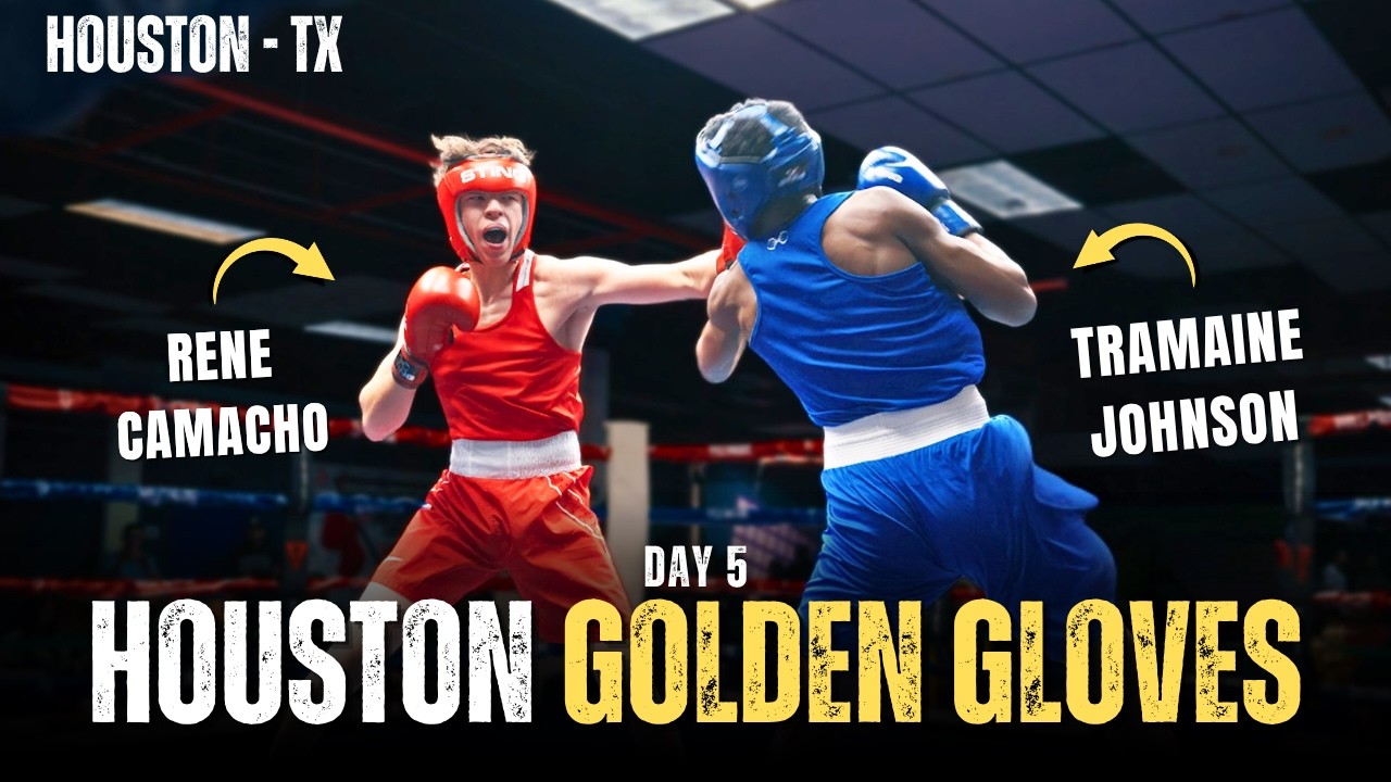 HOUSTON TX Golden Gloves 2025! Amateur Boxers Compete On Day 5!