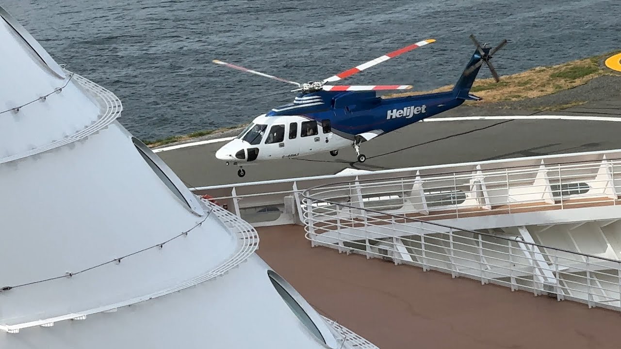 HeliJet Sikorsky S-76C Startup & Departure