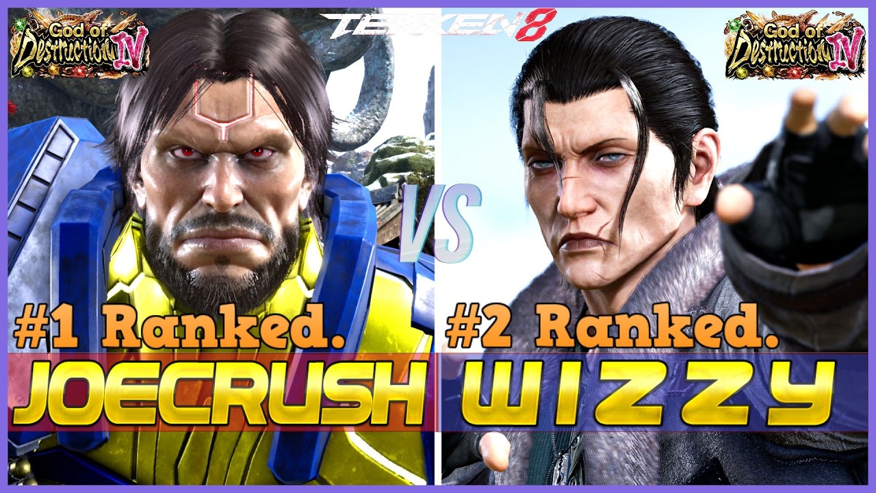 T8 ▰ JOE CRUSH (#1 Ranked Jack-8) Vs WIZZY (#2 Ranked Dragunov) ▰ Tekken 8 High Level Gameplay