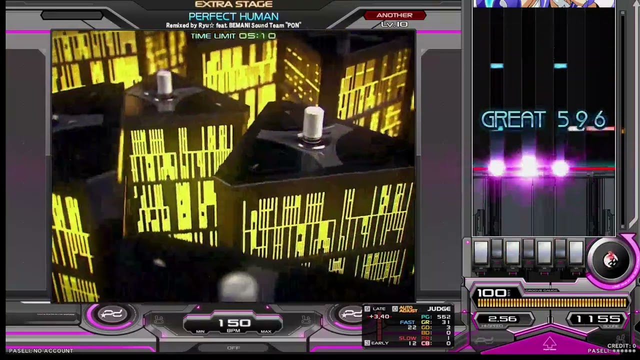 beatmania IIDX 32 Pinky Crush PERFECT HUMAN SPA 正規