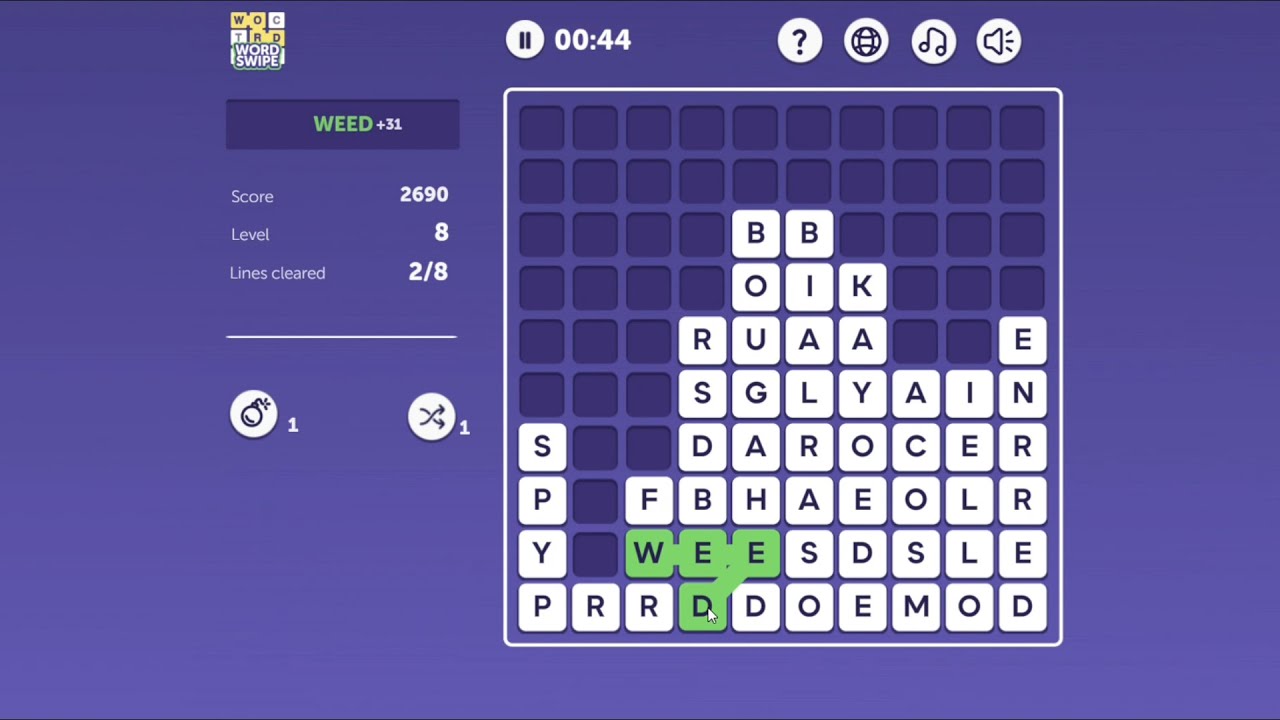 Word Swipe - Gameplay