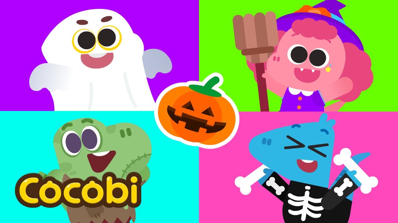 Pesta Kostum Halloween!🎃🎉 | Lagu Halloween Anak-anak | Kids Songs | Cocobi