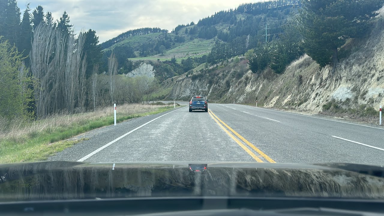 4K UHD Scenic Road Drive from Christchurch Airport to Kaikoura, New Zealand | Travel Vlog Adventure