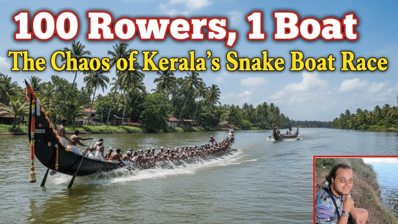 The Best Way to See Kerala's Snake Boats (Small Town Vibes)