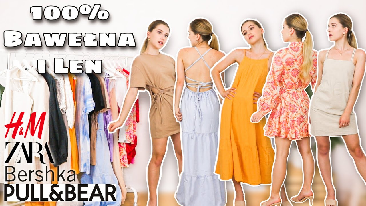 MIERZYMY W 100% NATURALNE SUKIENKI NA LATO