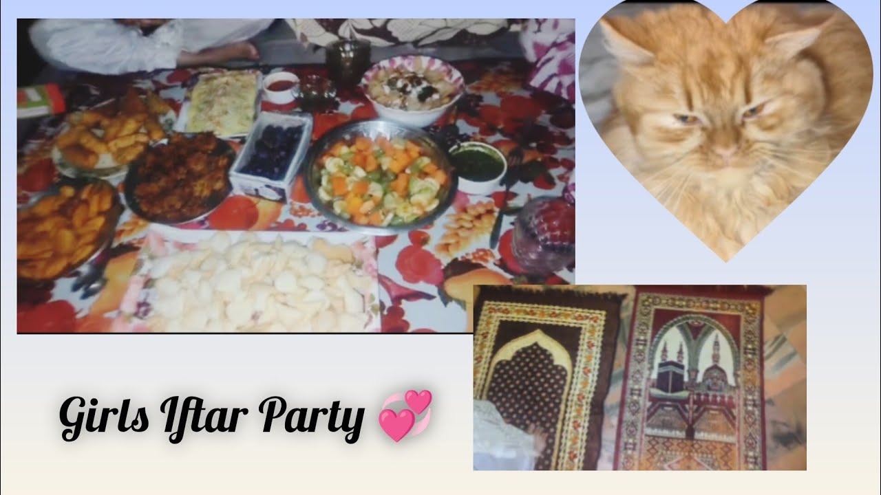 Girls Iftar Party 🥳💞##vlogs #