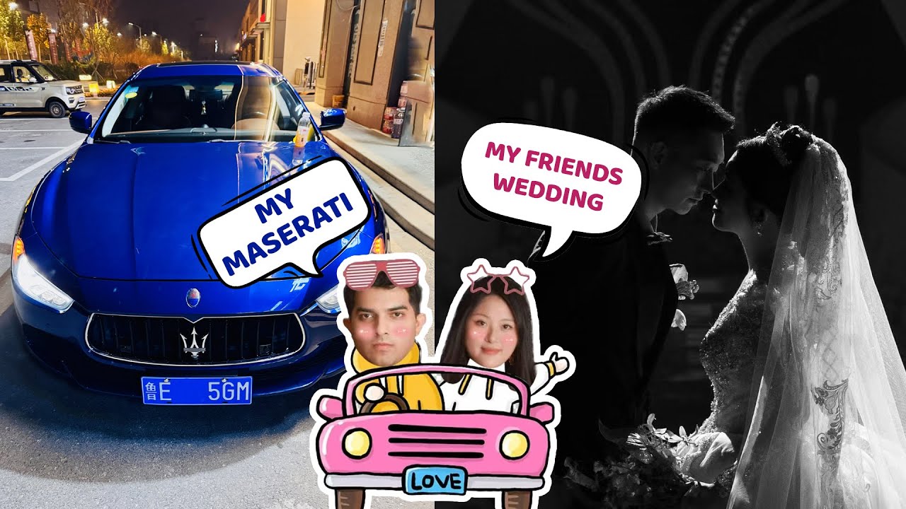 Bangladeshi Guy, Chinese Wife & Maserati Ghibli at a Beautiful Chinese Wedding | অনেক দিন পরে বিয়ে