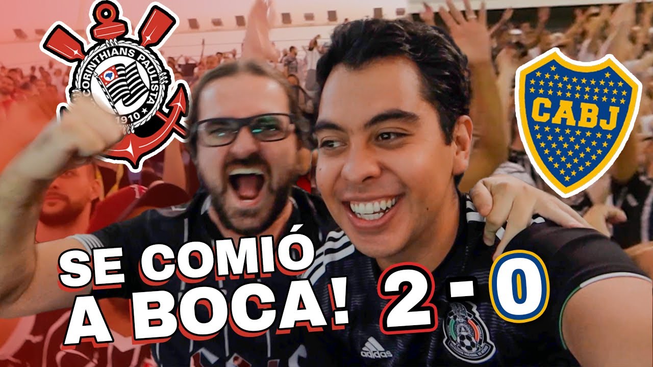 Así se vive un partido de Libertadores | Corinthians🇧🇷 Boca🇦🇷