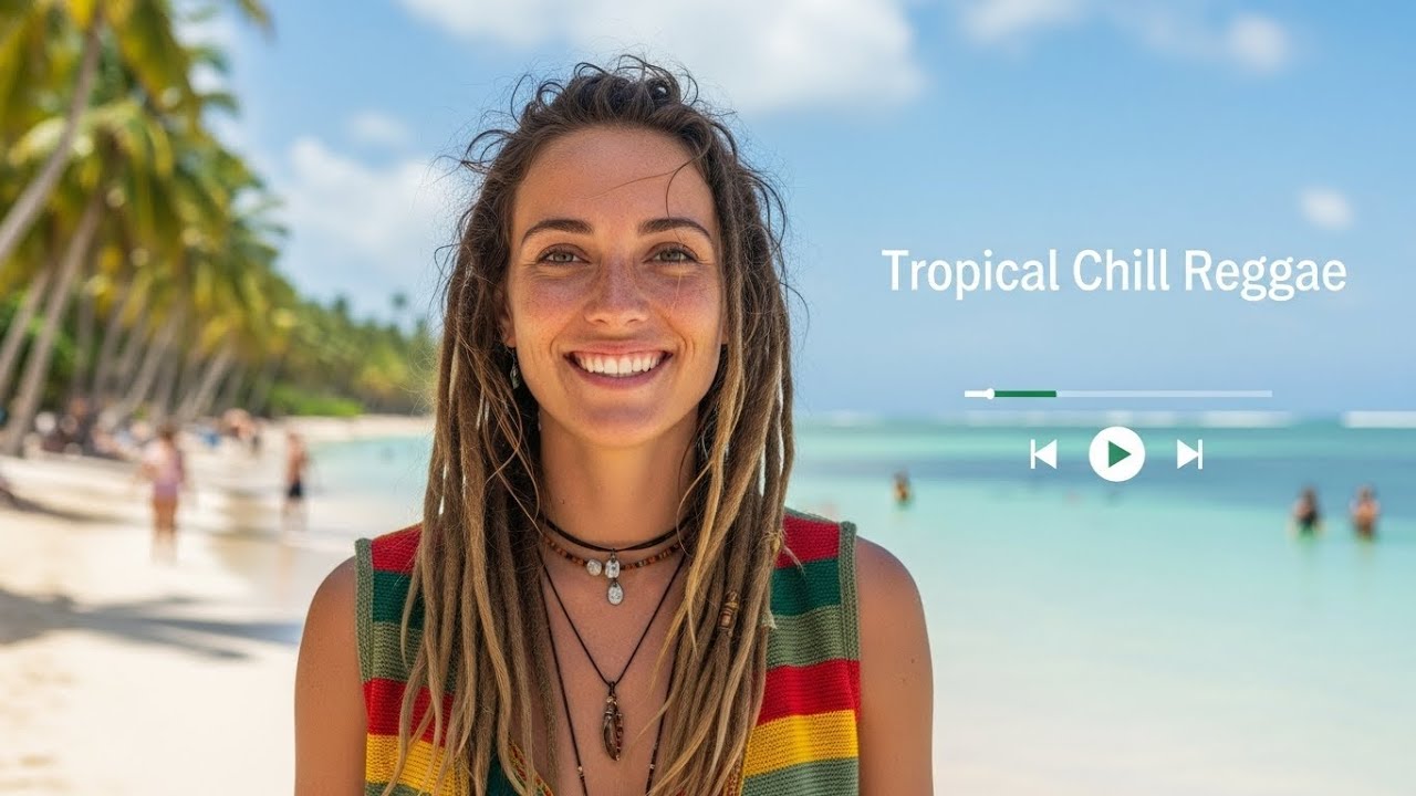 Hawaiian Relaxing Music Soft Ukulele Reggae Songs on the Peaceful Beach