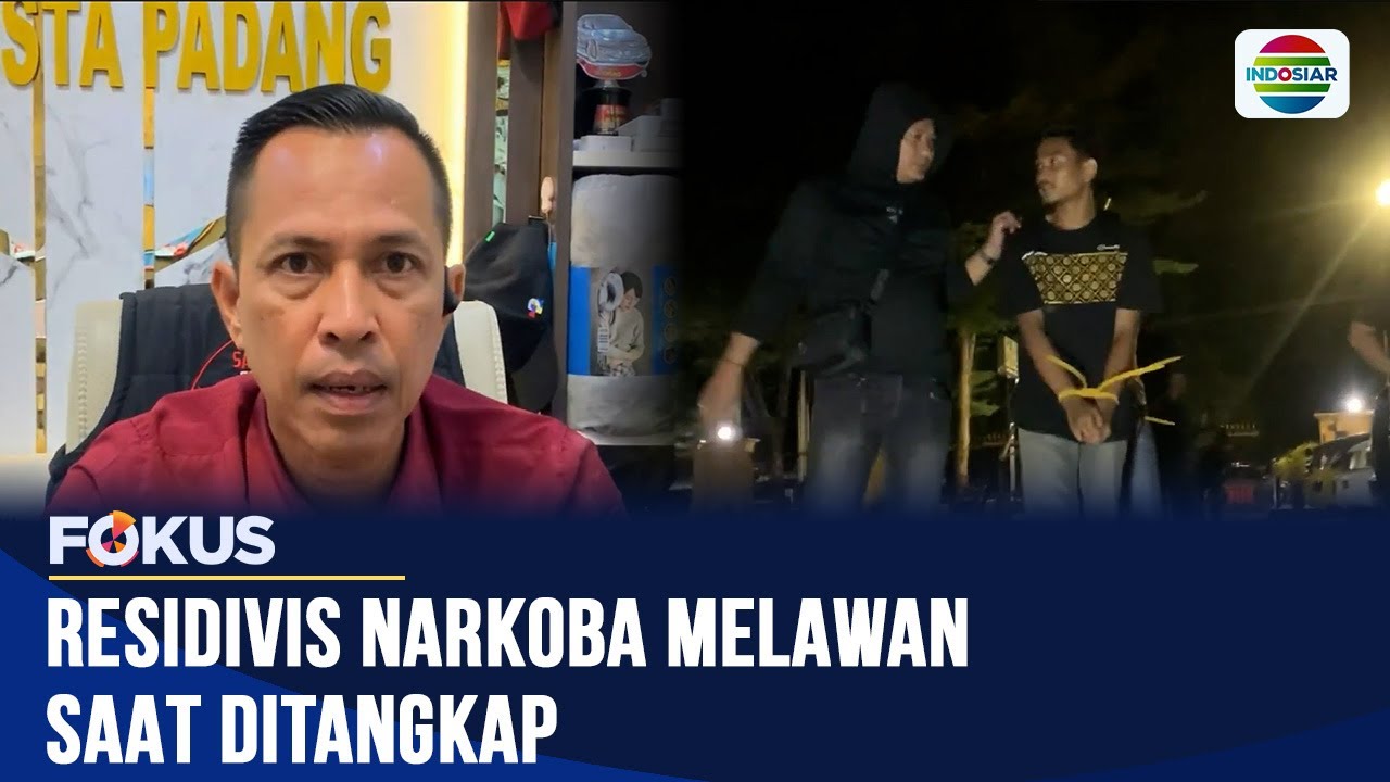 Aksi Kejar-Kejaran di Padang, Polisi Ringkus Dua Pengedar Sabu Setelah Tembakan Peringatan | Fokus