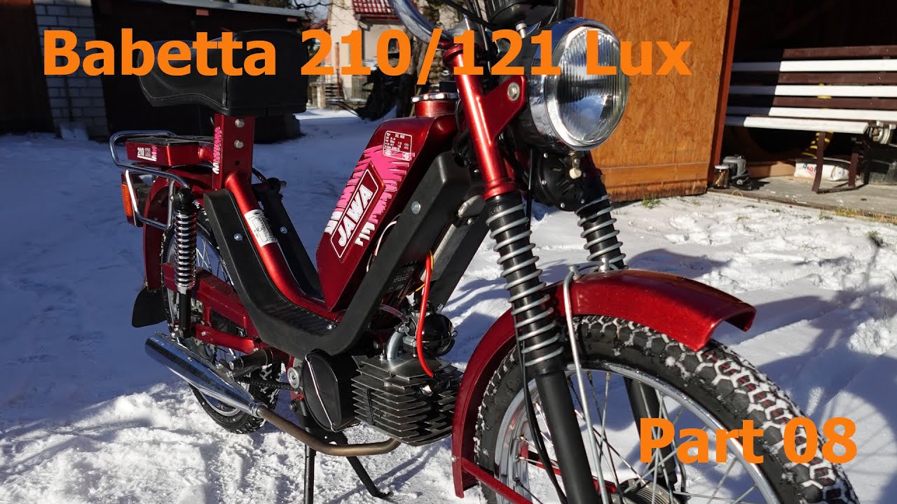 Babetta 210 / 121 lux Part 08 GO motoru část 3 první start