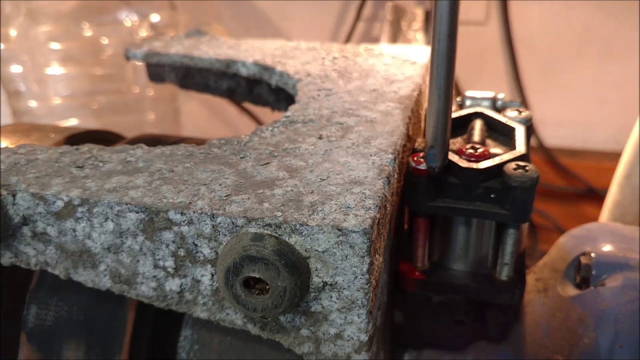 How to rebuild a genie geyser air pump