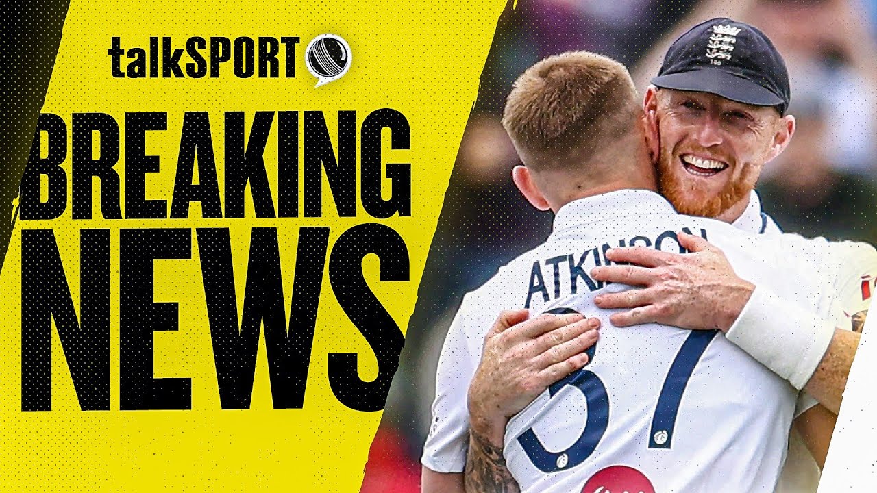BREAKING NEWS 🚨 Ben Stokes & Gus Atkinson DROPPED for England's 2nd Test against New Zealand!
