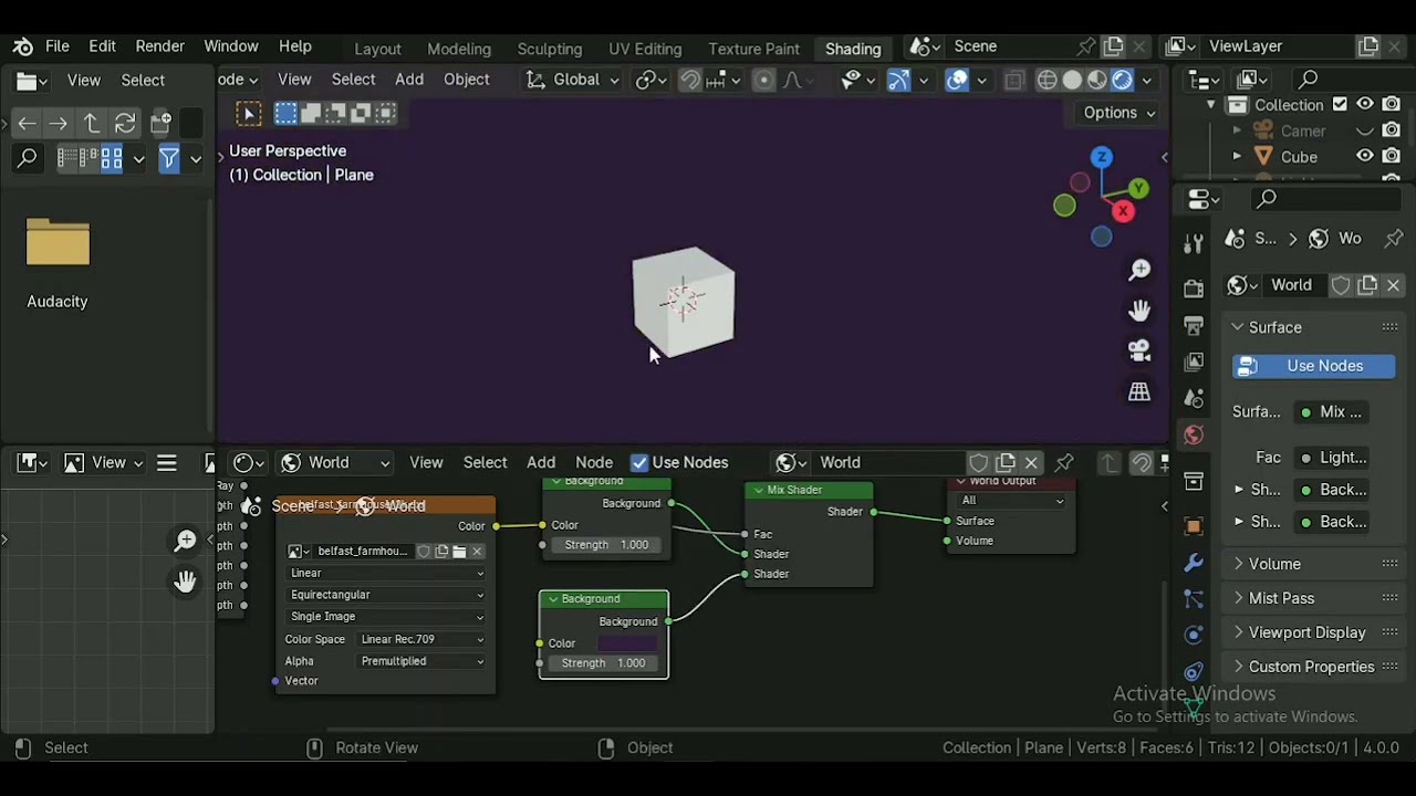 How to Hide HDRI in Blender