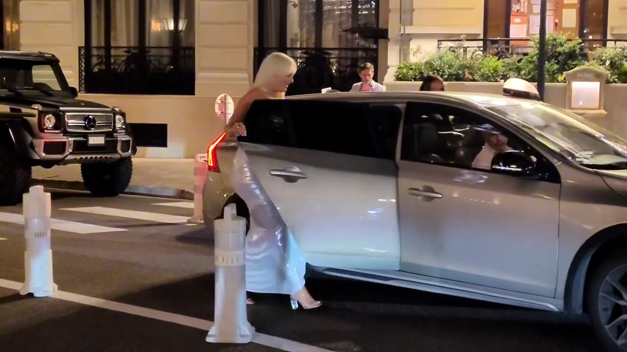 MONACO LADIES BEST SUPERCAR ARRIVALS & BILLIONAIRE LUXURY LIFESTYLE